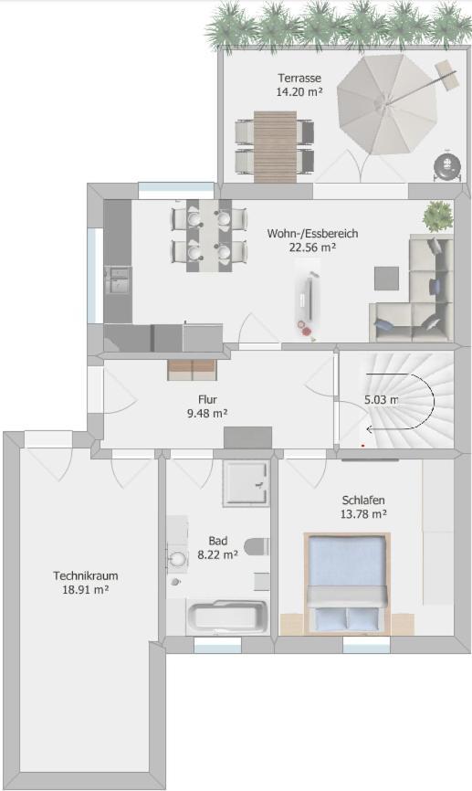 Apartment Am Hochfeld *